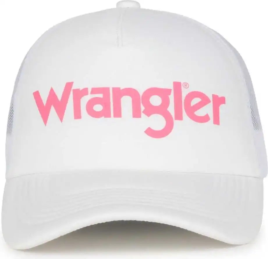 Oc Sports Wra-121 Wranger High Crown Mesh Back Cap - White - Osfm