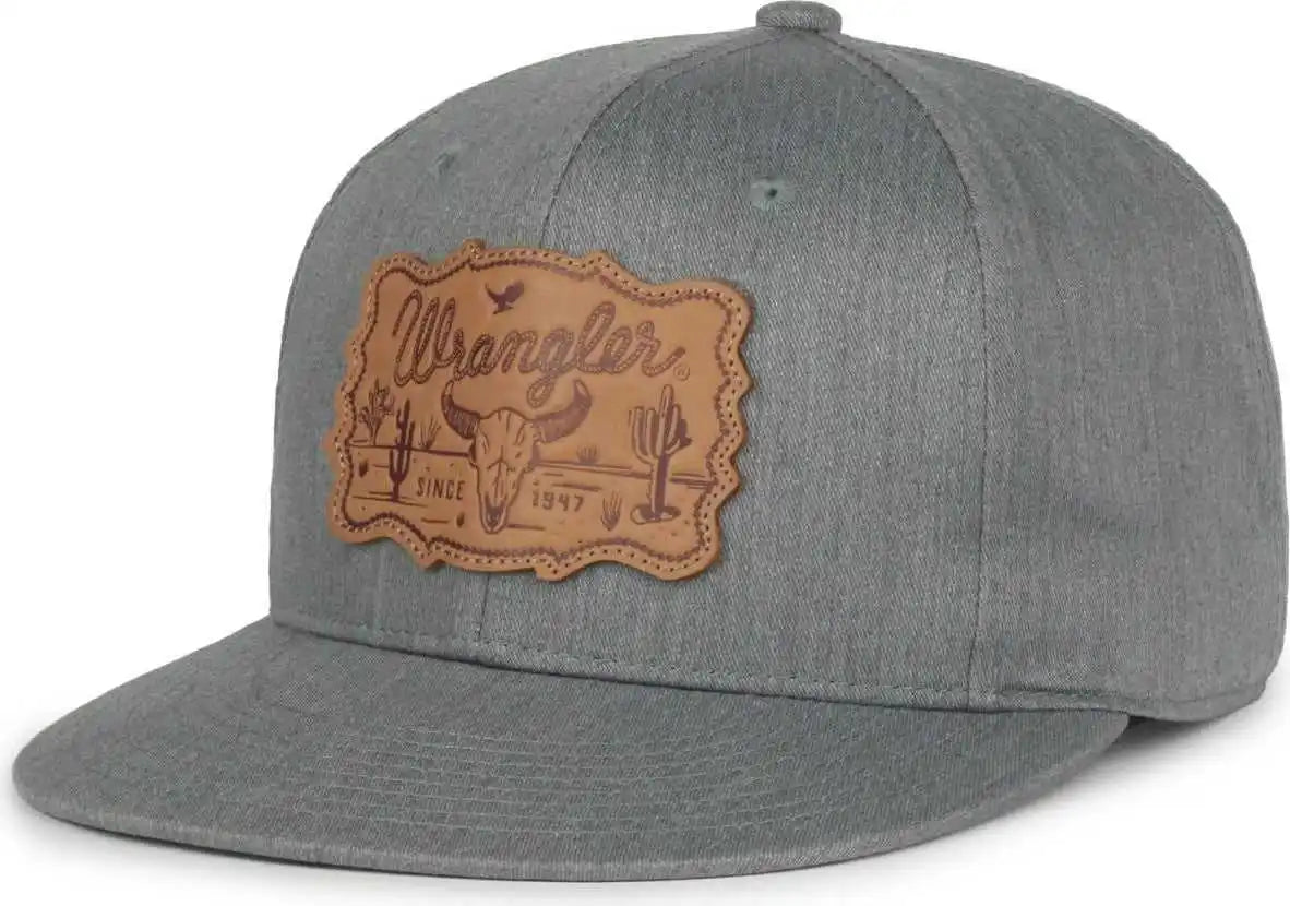 Oc Sports Wra-125 Wranger Structured High Crown Cap - Heathered Gray - Navy / Osfm