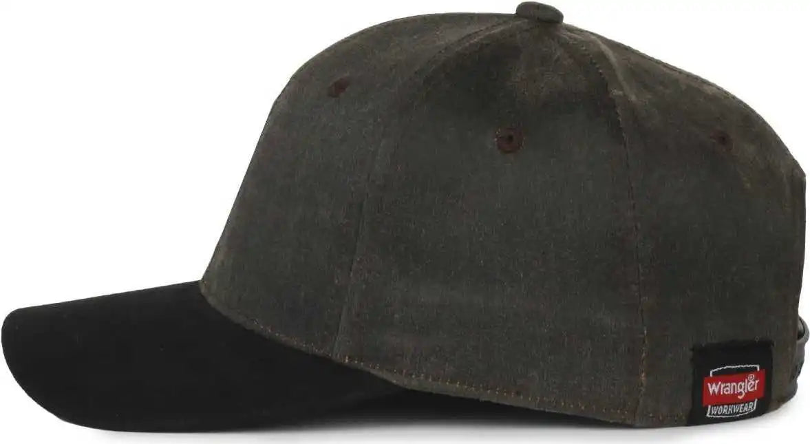 Oc Sports Wra-202 Wranger Weathered Cotton Cap - Brown Black - Osfm