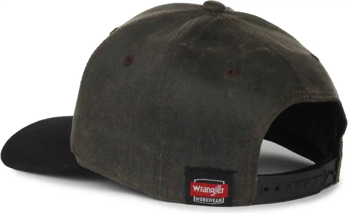 Oc Sports Wra-202 Wranger Weathered Cotton Cap - Brown Black - Osfm