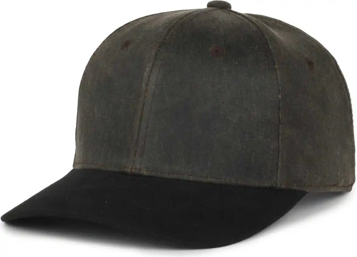 Oc Sports Wra-202 Wranger Weathered Cotton Cap - Brown Black - Osfm