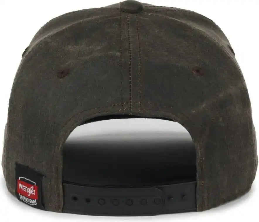 Oc Sports Wra-202 Wranger Weathered Cotton Cap - Brown Black - Osfm