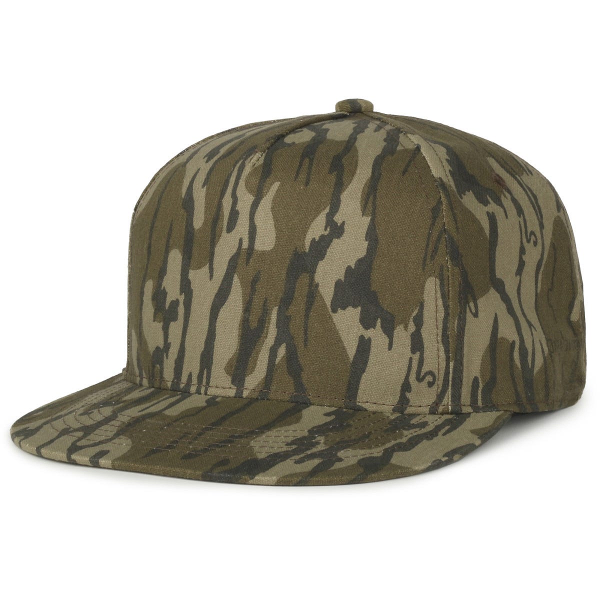 OC Sports OC511CAMO 5-Panel High Crown Camo Cap - Mossy Oak Original Bottomland