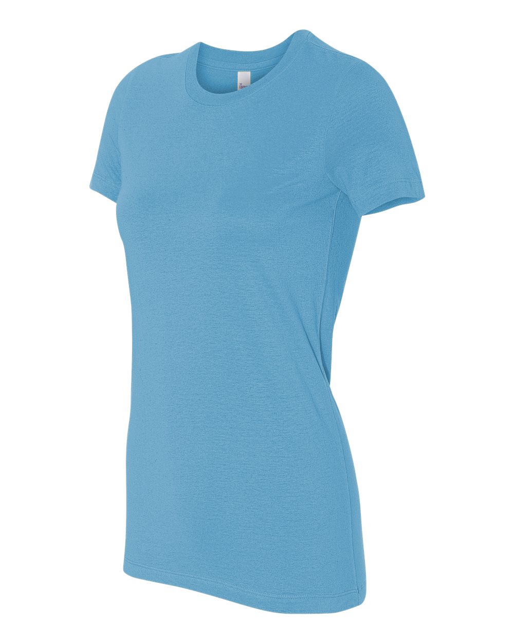 Ocean Blue Women's Slim Fit Tee - 6004