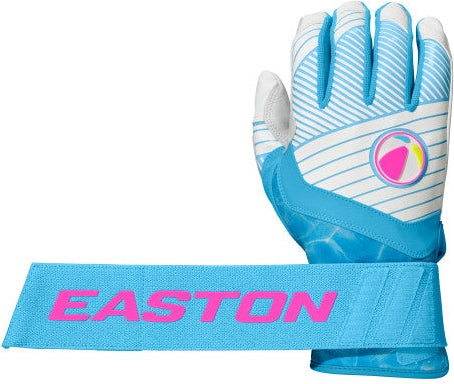 Easton Walk Off Ethos Locked-In Pool Party Youth Batting Gloves WO25LIYBG - Pool Party