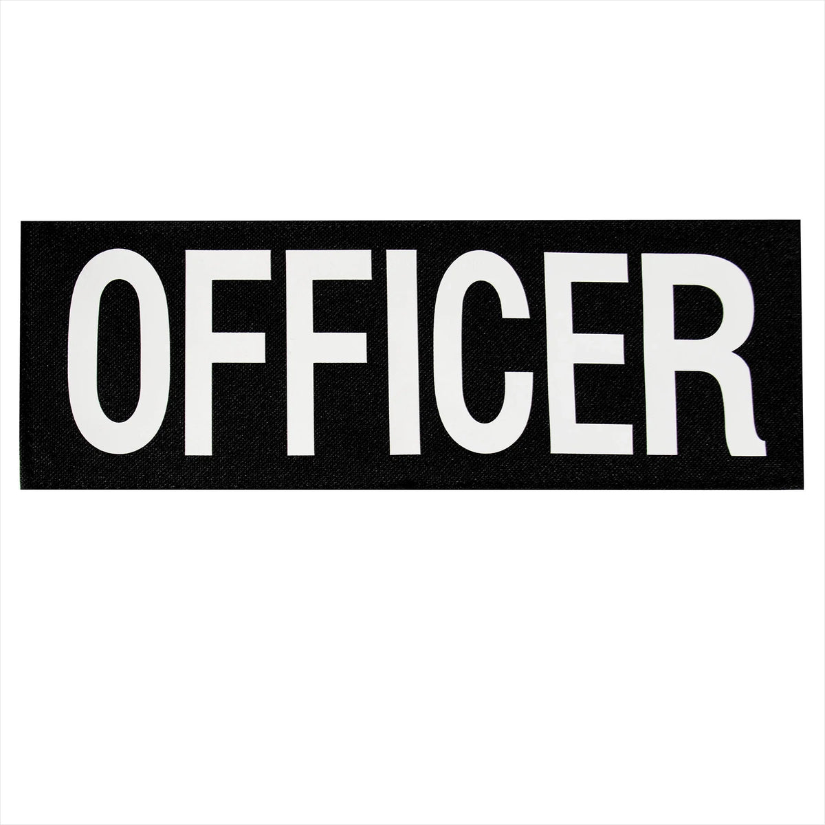 Officer Patch with Hook Back - s