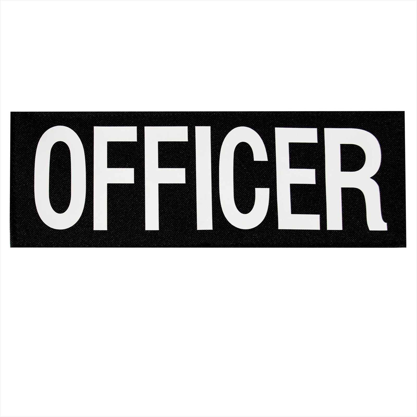 Officer Patch with Hook Back - s