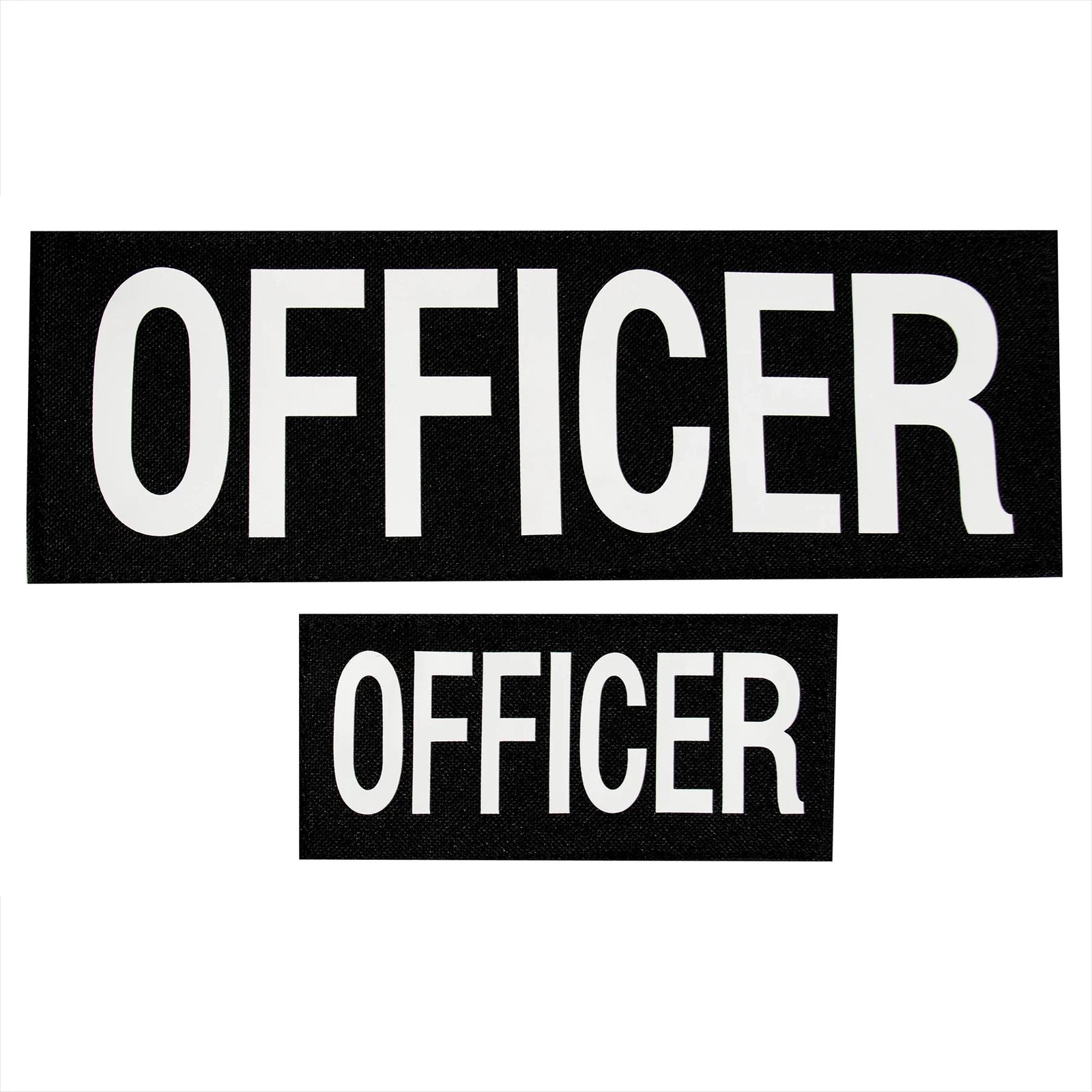 Officer Patch with Hook Back - s