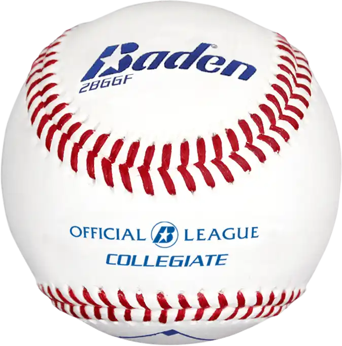 Official League Collegiate Flat Seam Baseballs-1 Dozen