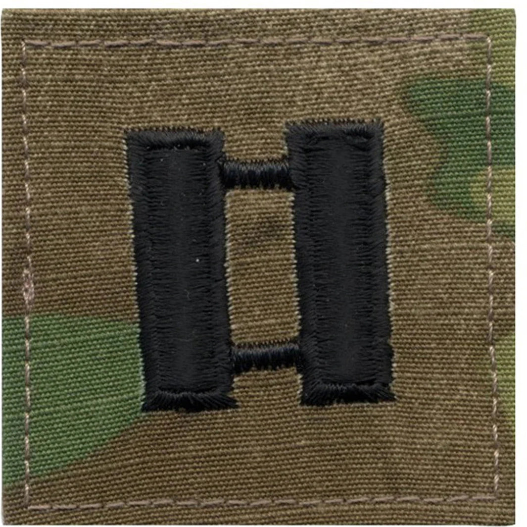 Official U.s. Made Embroidered Rank Insignia - Captain