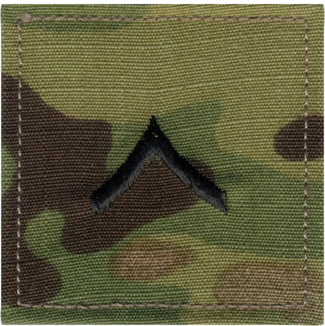 Official U.s. Made Embroidered Rank Insignia - Private