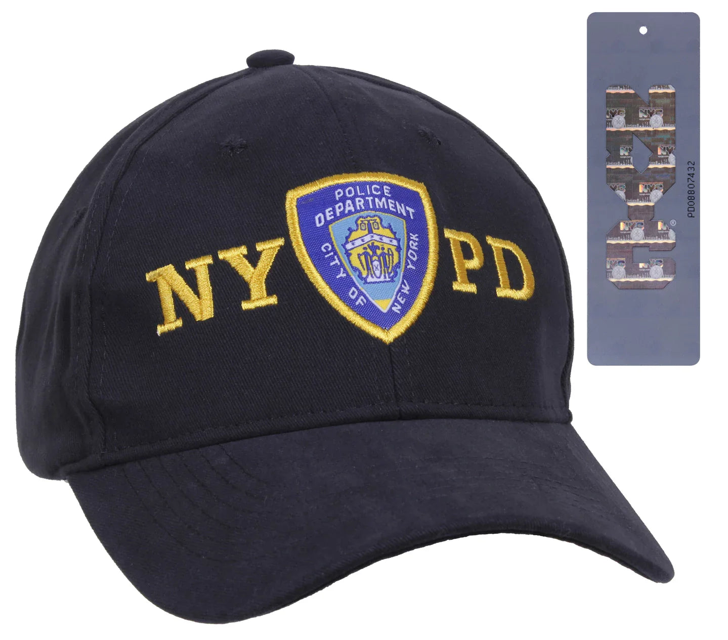 Officially Licensed Nypd Adjustable Cap with Emblem