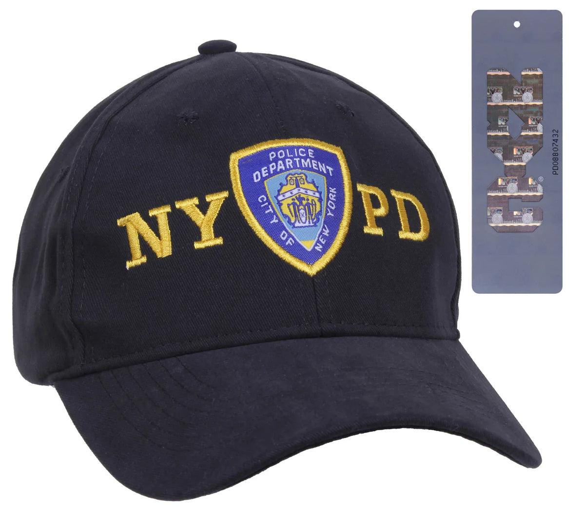 Officially Licensed Nypd Adjustable Cap with Emblem