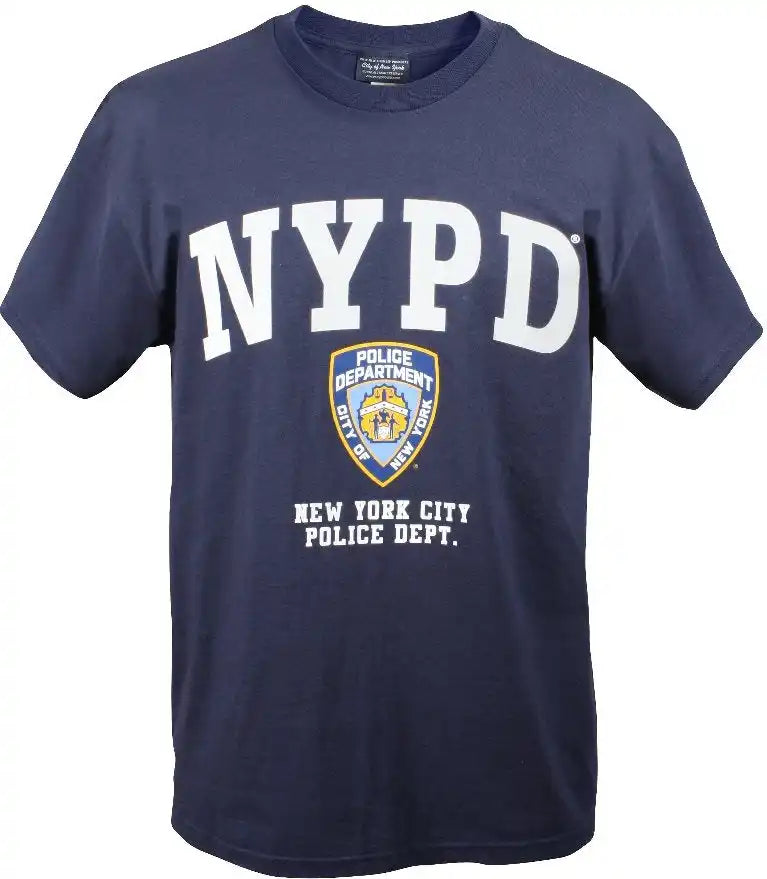 Officially Licensed Nypd t Shirt