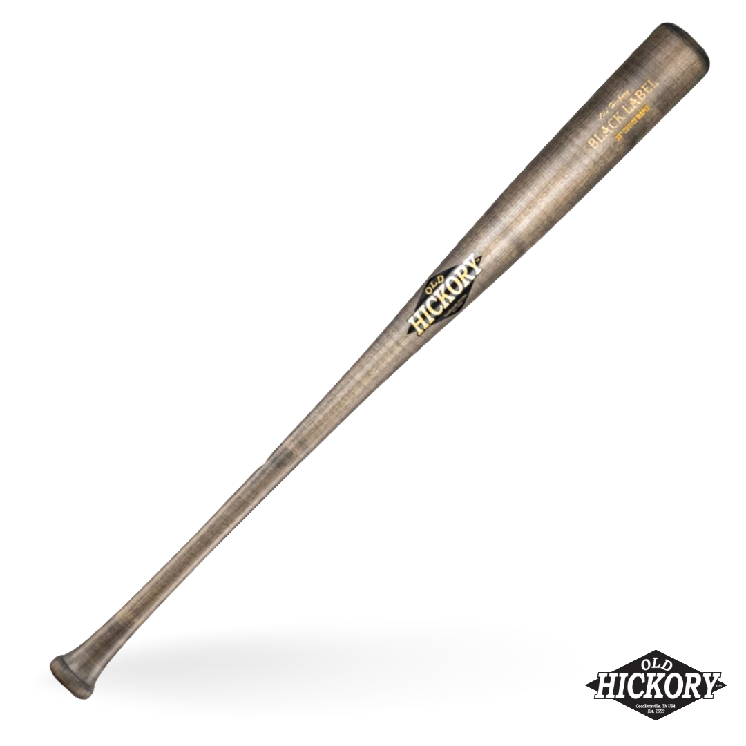 Old Hickory Black Label Maple Bat - Ebony (matte)