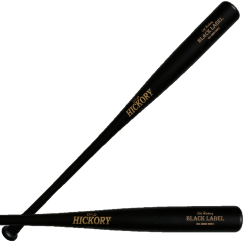 Old Hickory Black Label Maple Bat - (matte)