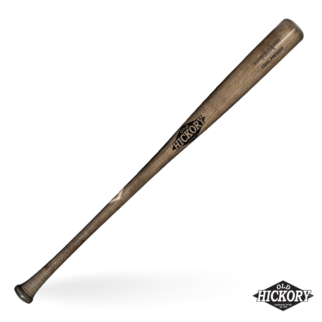 Old Hickory Hds3 Steel Pressed High Density Series Birch Bat - Ebony (glossy)