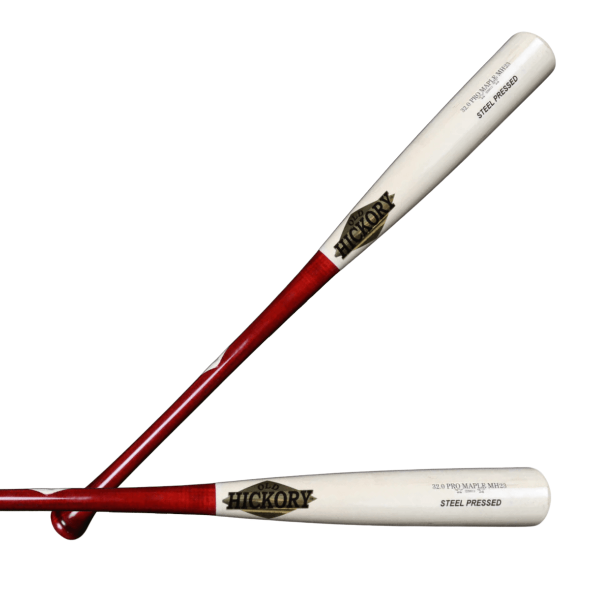 Old Hickory Mh23 Michael Harris Steel Pressed Rock Maple Bat - Wine Natural