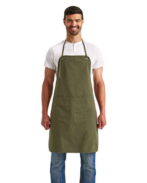 Olive Artisan's Choice Canvas Apron - RP181