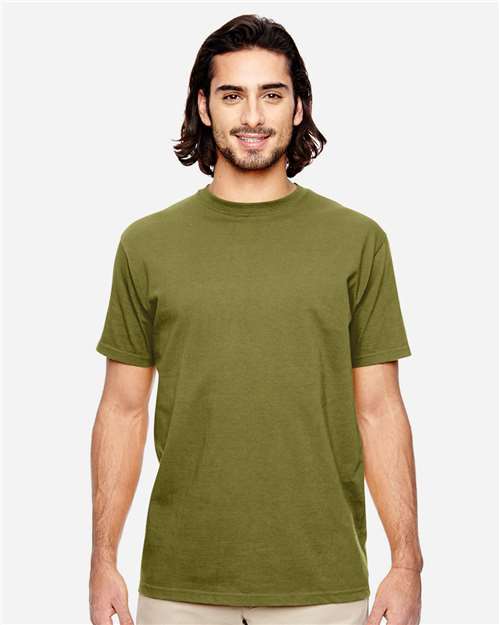 Front View of Olive Classic T-Shirt - EC1000