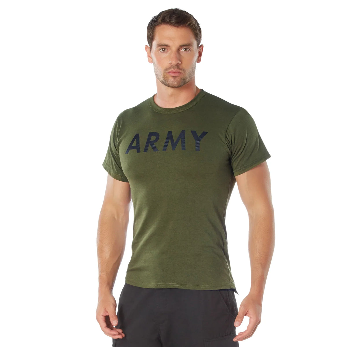 Olive Drab Military Physical Training T-shirts