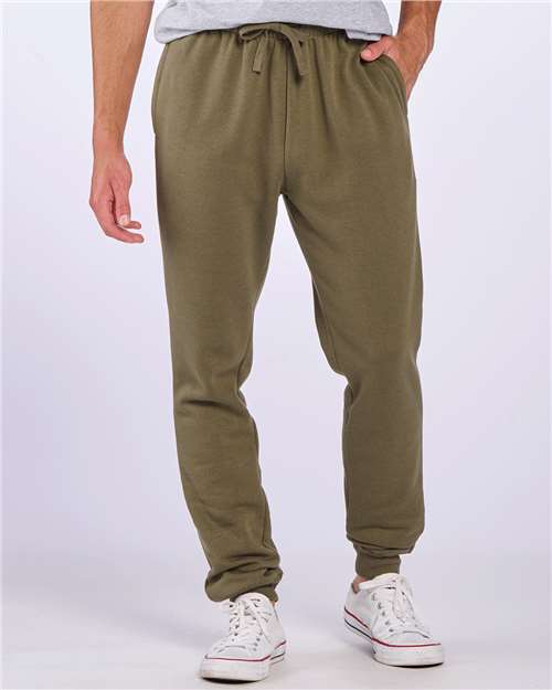 Olive Fleece Joggers - BM6602
