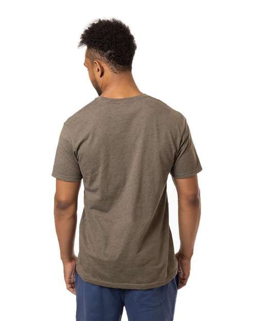 Olive Heather Unisex Committed CVC T-Shirt - EC1090