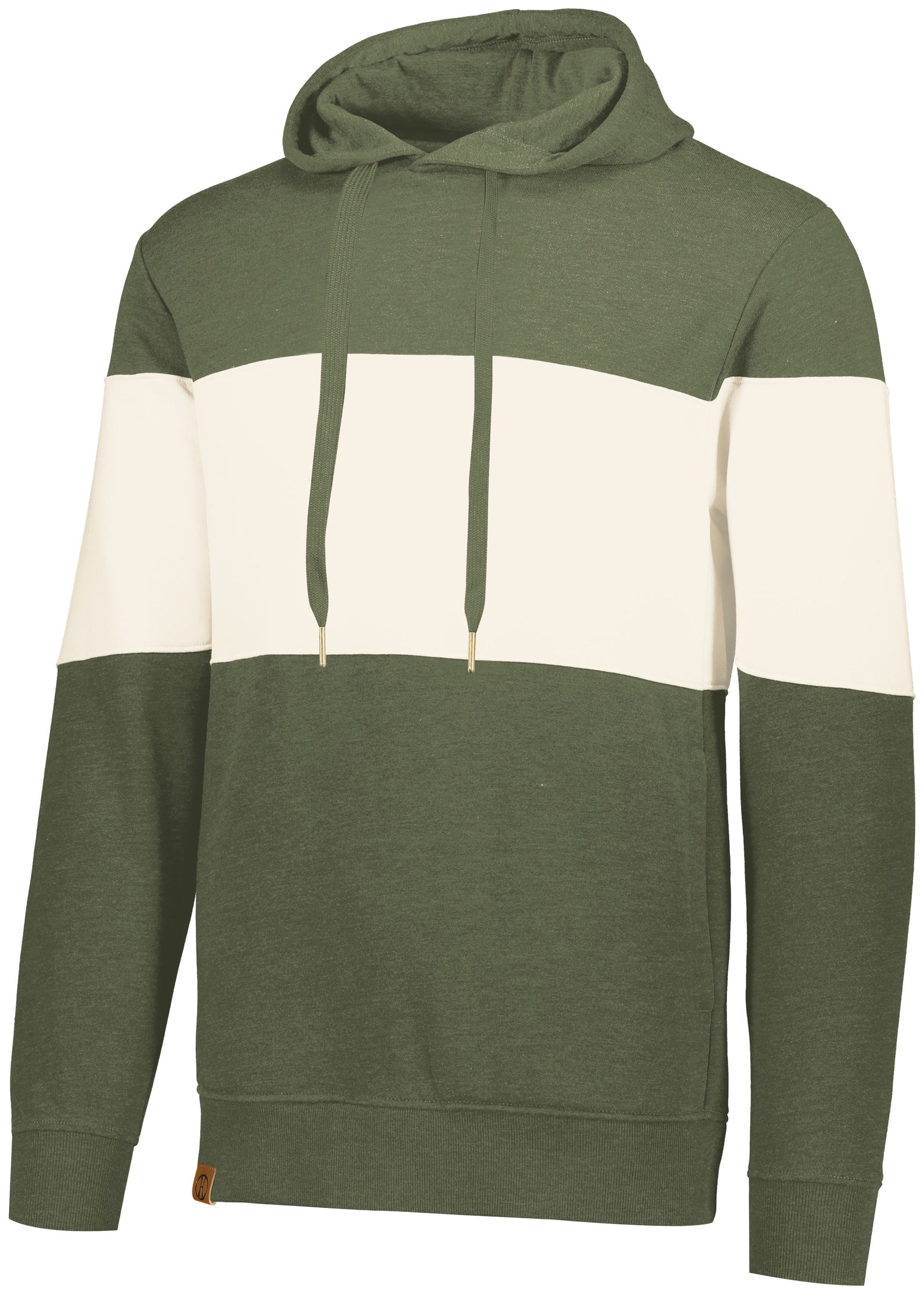 OLIVE HEATHER/BIRCH ALL-AMERICAN HOODIE