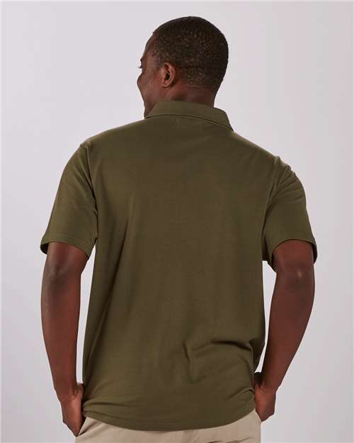 Olive Pique Polo - BM2301