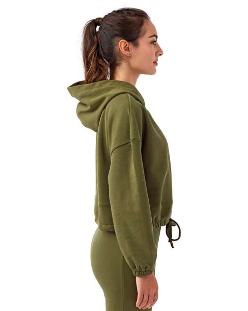 Olive Women&#39;s Cropped Maria Hoodie - TD085