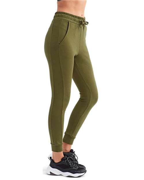 Olive Women&#39;s Fitted Maria Joggers - TD055