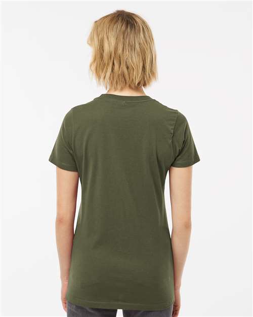 Olive Women&#39;s Premium Cotton T-Shirt - 516