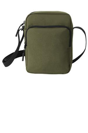 OliveGreen Port Authority Upright Crossbody Bag BG918