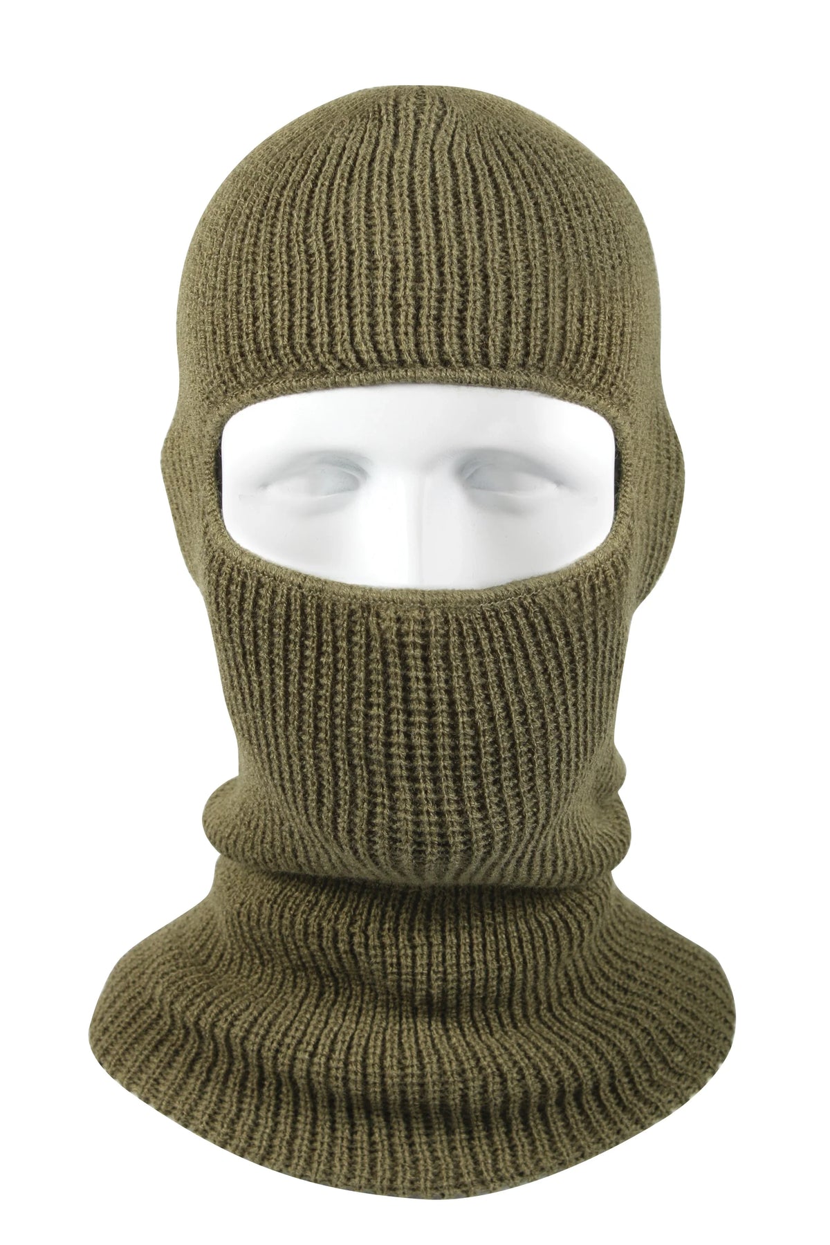 One-hole Face Mask - Olive Drab