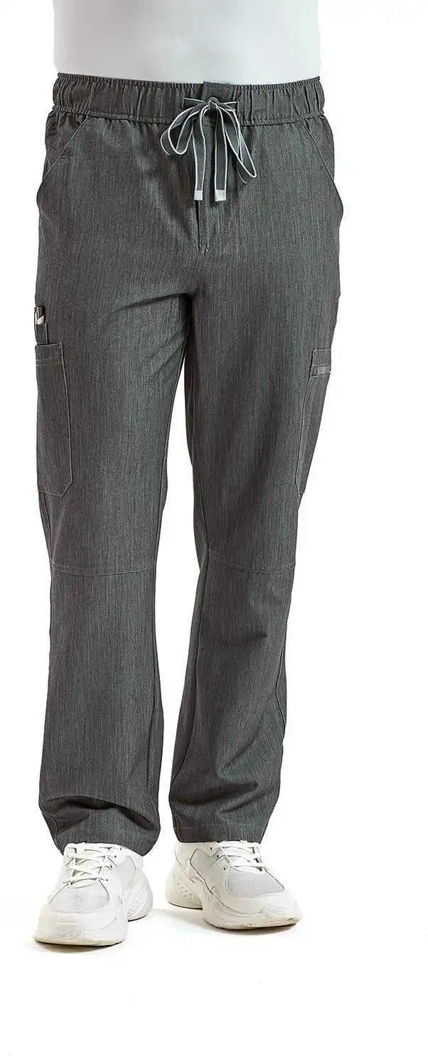 Onna by Premier Nn500 Men’s Relentless Stretch Cargo Scrub Pant - Dynamo Grey