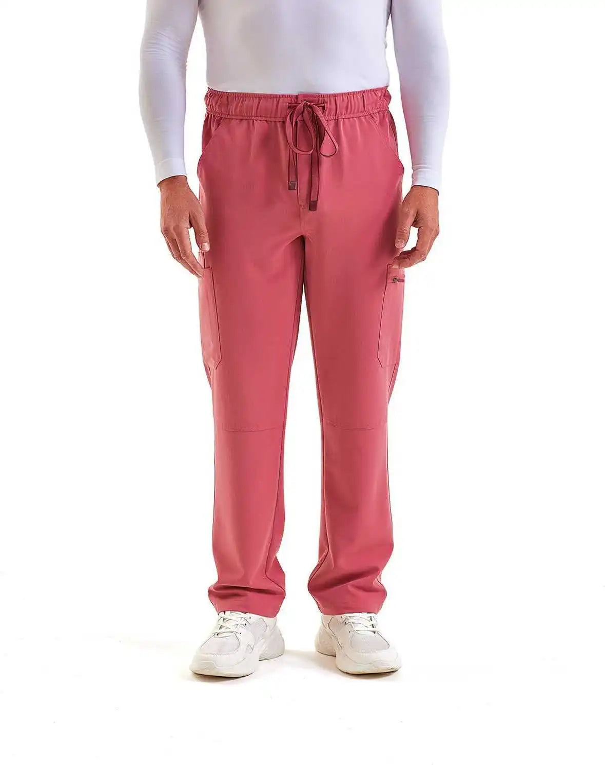 Onna by Premier Nn500 Men’s Relentless Stretch Cargo Scrub Pant - Calm Pink