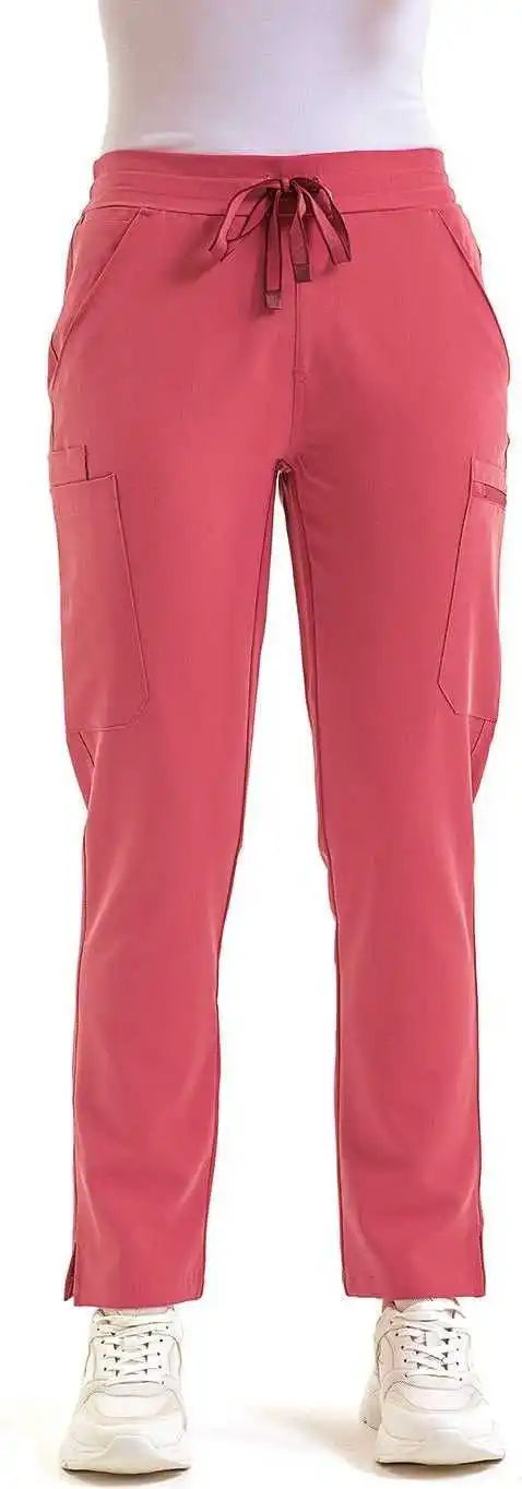 Onna by Premier Nn600 Ladies’ Relentless Stretchcargo Scrub Pant Calm Pink