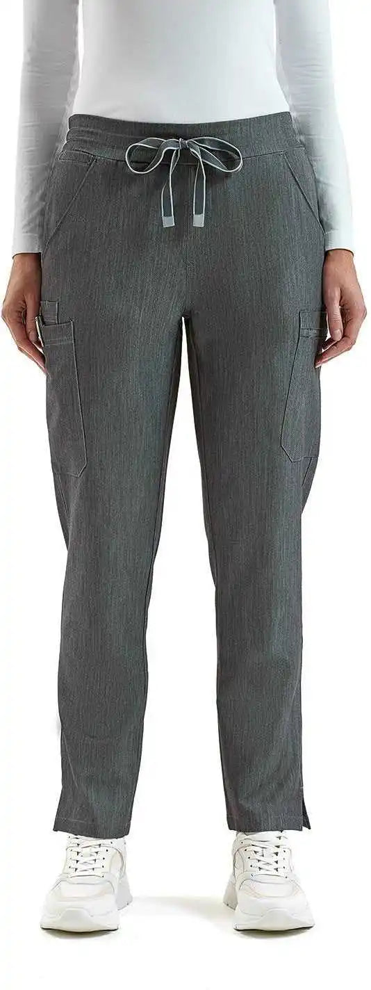 Onna by Premier Nn600 Ladies’ Relentless Stretchcargo Scrub Pant - Dynamo Grey