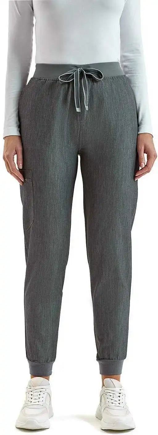 Onna by Premier Nn610 Ladies’ Energized Stretchjogger Scrub Pant Dynamo Grey