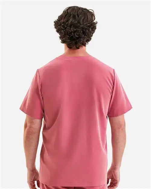 Onna Nn200 Limitless V-neck Stretch Scrub Top - Calm Pink - s