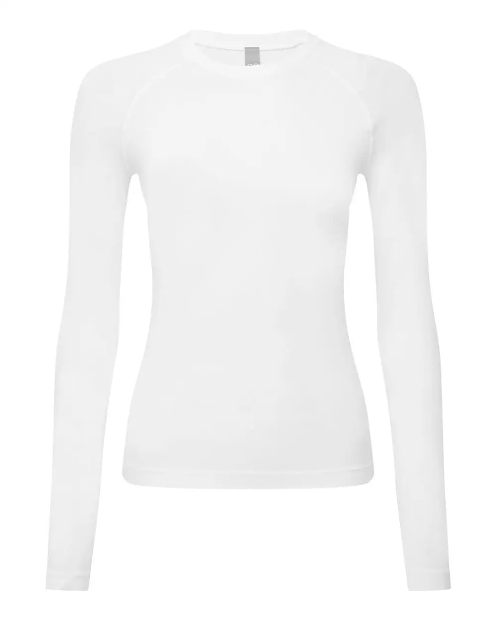 Onna Nn370 Women’s Unstoppable Long Sleeve Fresh Underscrub Base Layer - White - Adult Xs