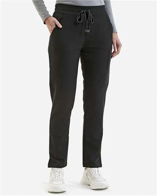 Onna Nn600 Women’s Relentless Stretch Cargo Scrub Pants - Black - Black / Xs