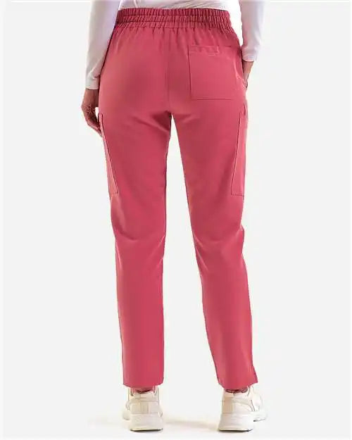 Onna Nn600 Women’s Relentless Stretch Cargo Scrub Pants - Calm Pink - Xs
