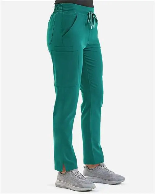 Onna Nn600 Women’s Relentless Stretch Cargo Scrub Pants - Clean Green