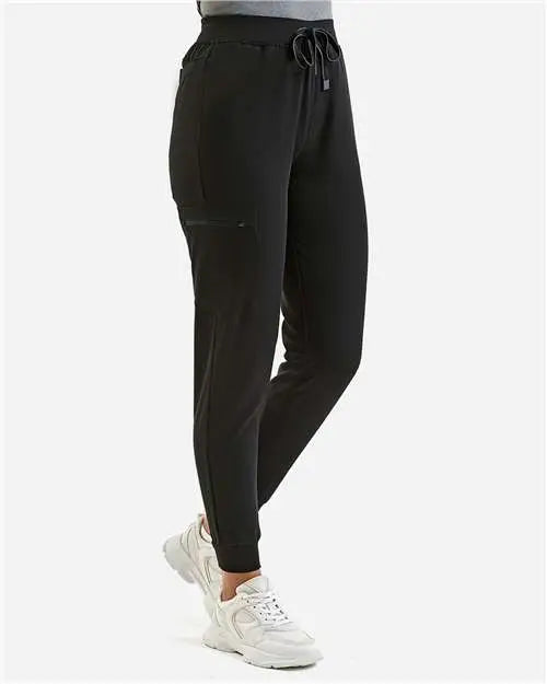 Onna Nn610 Women’s Energized Stretch Jogger Scrub Pants - Black