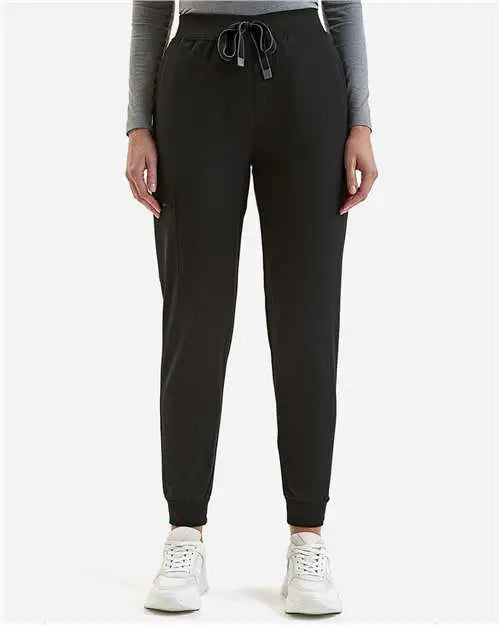 Onna Nn610 Women’s Energized Stretch Jogger Scrub Pants - Black - Black / Xs