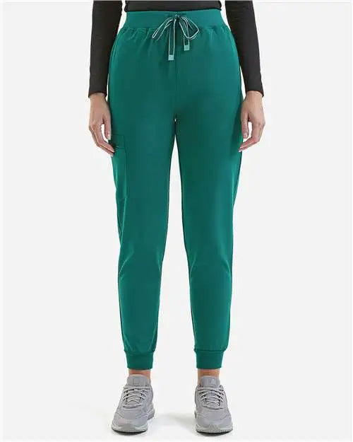 Onna Nn610 Women’s Energized Stretch Jogger Scrub Pants - Clean Green - Clean Green / Xs