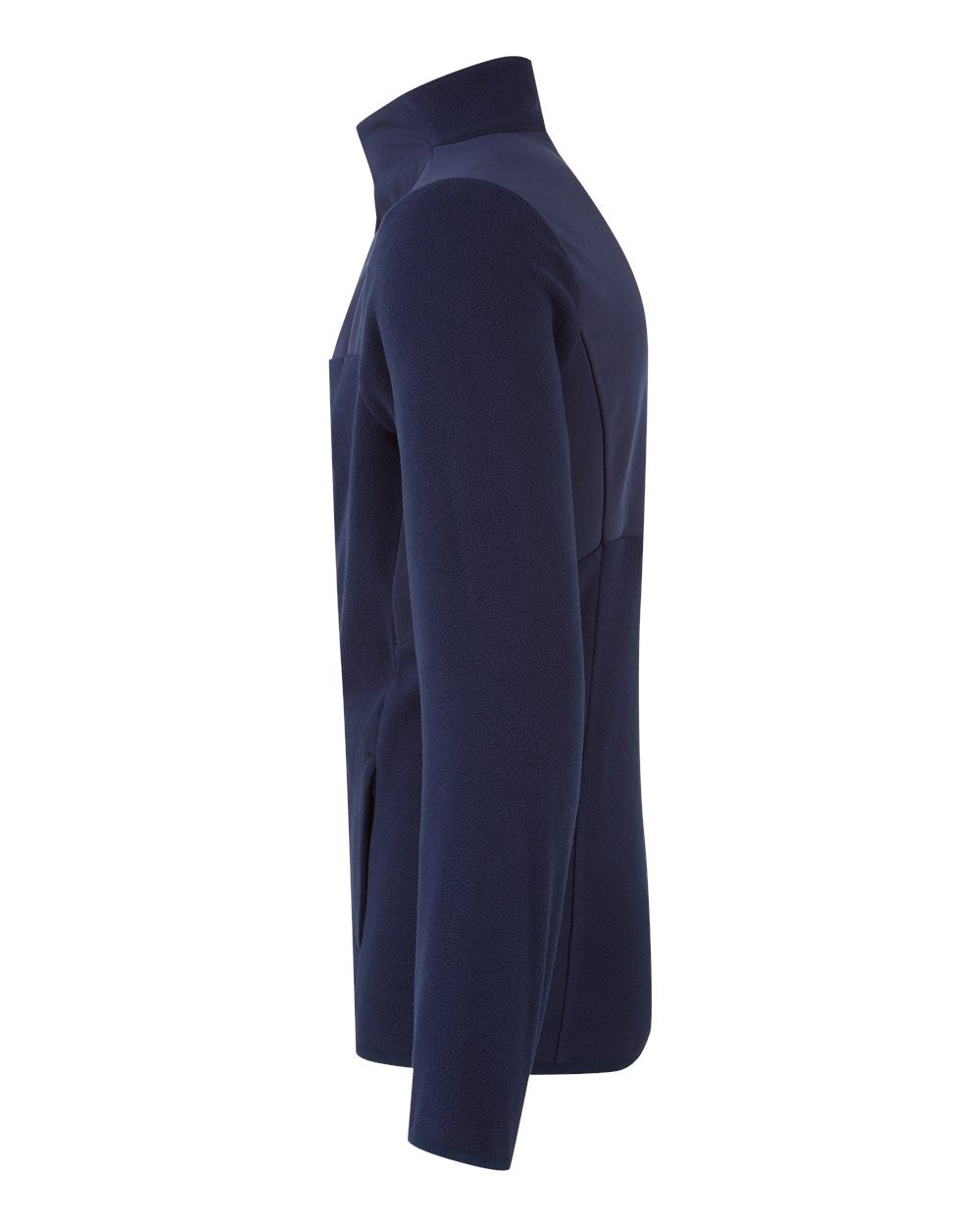 Onna Nn800 Men’s Agility Panelled Fleece Full-zip Jacket - Action Navy