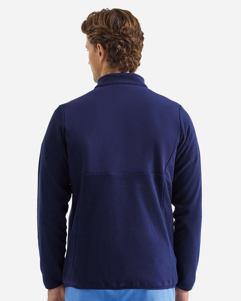 Onna Nn800 Men’s Agility Panelled Fleece Full-zip Jacket - Action Navy