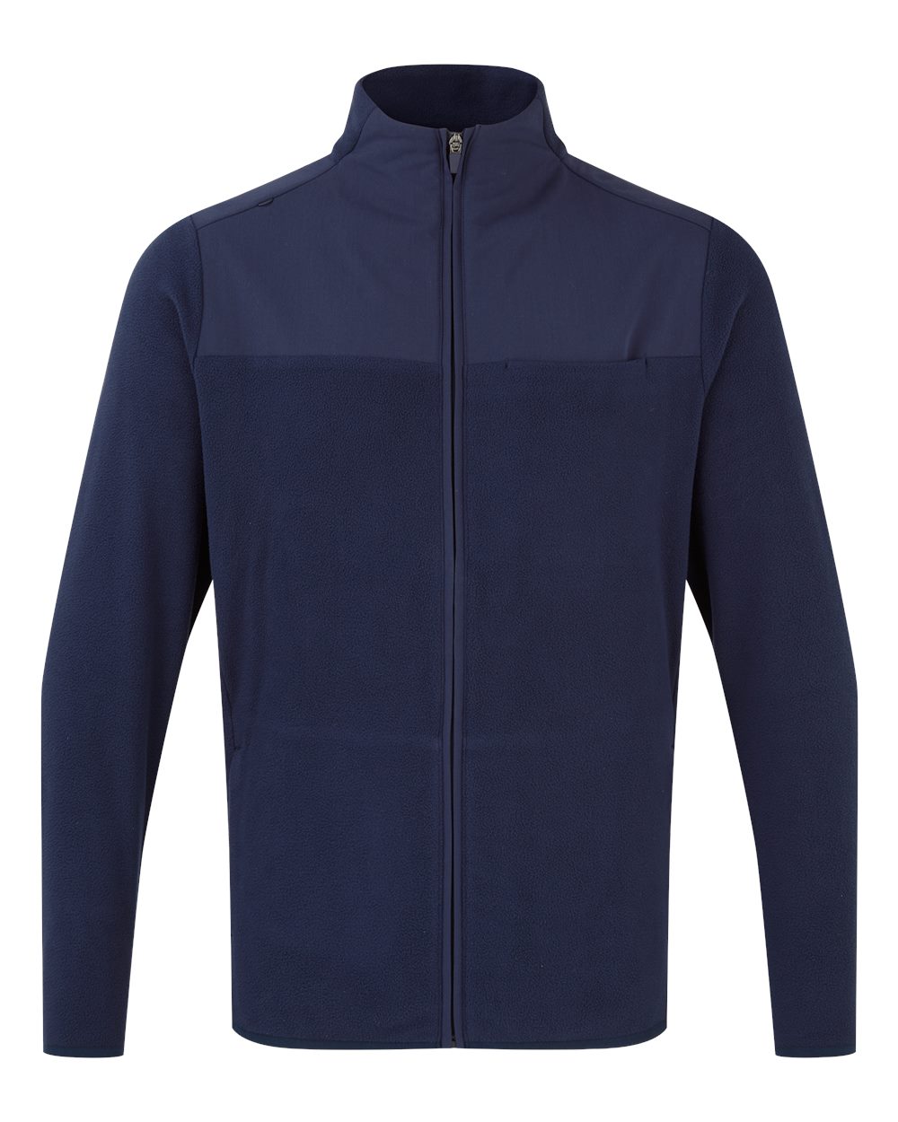Onna Nn800 Men’s Agility Panelled Fleece Full-zip Jacket - Action Navy